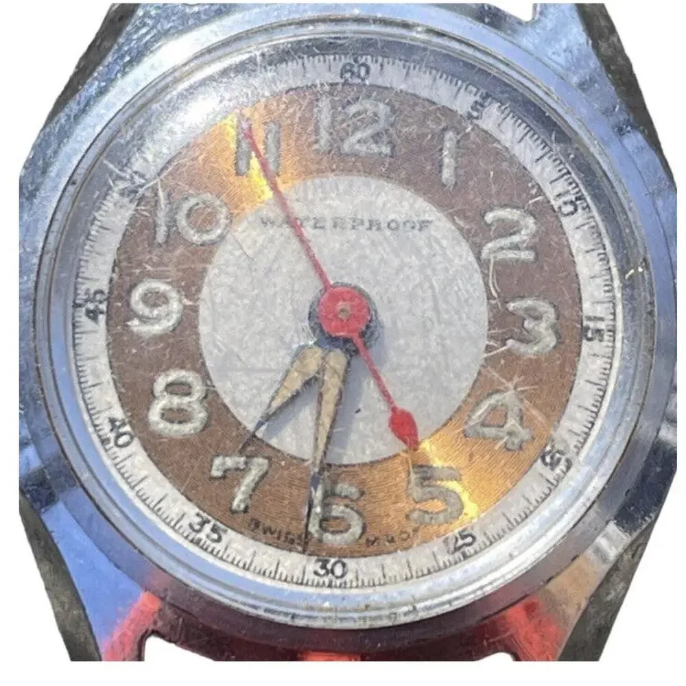 Vintage Watches Lot of 4 - Parts/Repair Watch Lot - Benrus 3 Star Titus Geneve